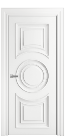 Дверь межкомнатная Colliseum 6 Цвет Белый Покрытие Эмаль  Наличник Modern 110 Цена 101075
