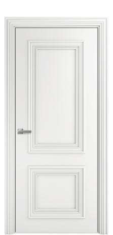 Дверь межкомнатная Modena 2 Цвет Белый Покрытие Эмаль  Наличник ML 85 Цена 66255