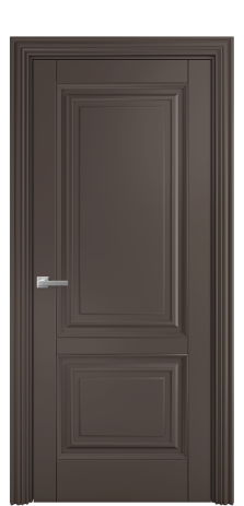 Дверь межкомнатная Bergamo 2 Цвет Белый Покрытие Эмаль  Наличник ML 85 Цена 52875