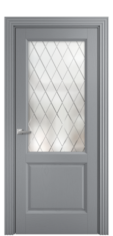 Дверь межкомнатная Garda 2 Цвет Дуб Мускат Покрытие Шпон натуральный  Наличник WL85 Цена 51200