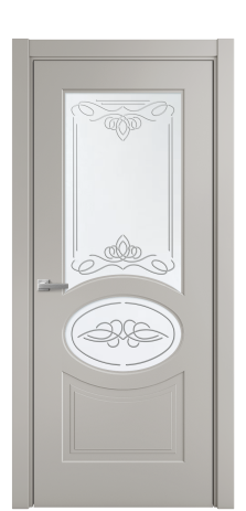 Дверь межкомнатная Lina 6 Цвет Серый Шелк Покрытие Эмаль  Наличник L 75 Цена 42675 Дверь межкомнатная Lina 6 Цвет Серый Шелк Покрытие Эмаль  Наличник L 75 Цена 42675