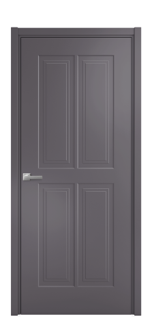 Дверь межкомнатная Паола 3 Цвет Фиолетовый Покрытие Эмаль  Наличник L 50 Цена 41718