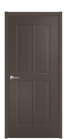Дверь межкомнатная Паола 3 Цвет Коричневый Покрытие Эмаль  Наличник L 50 Цена 41718