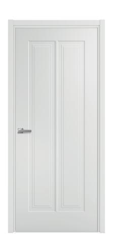 Дверь межкомнатная Paulo 4 Цвет Облачный Покрытие Эмаль  Наличник L 50 Цена 42765