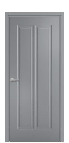 Дверь межкомнатная Паола 4 Цвет Гриджио Покрытие Эмаль  Наличник L 50 Цена 41718