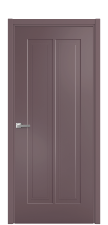 Дверь межкомнатная Паола 4 Цвет Лиловый Покрытие Эмаль  Наличник L 50 Цена 41718