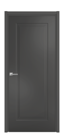 Дверь межкомнатная Rino 1 Цвет Белый Brash Покрытие Эмаль брашированная  Наличник L 50 Цена 44375