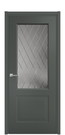 Дверь межкомнатная Rino 2 Цвет Пихтовый Покрытие Эмаль  Наличник L 50 Цена 44558