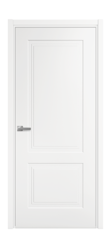 Дверь межкомнатная Rino 2 Цвет Белый Покрытие Эмаль  Наличник L 50 Цена 35625