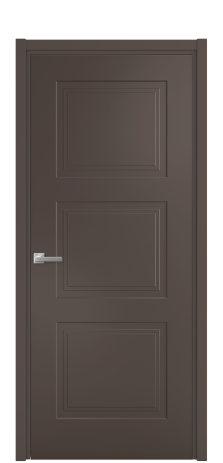 Дверь межкомнатная Rino 3 Цвет Коричневый Покрытие Эмаль  Наличник L 50 Цена 41718