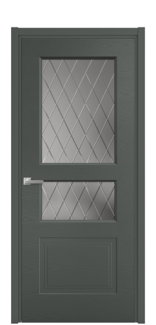 Дверь межкомнатная Rino 4 Цвет Пихтовый Brash Покрытие Эмаль брашированная  Наличник L 50 Цена 46500