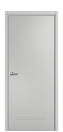 Дверь межкомнатная Plain 1 Цвет Молочный Покрытие Эмаль  Наличник L 50 Цена 41765