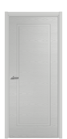 Дверь межкомнатная Plain 1 Цвет Телегрей Brash Покрытие Эмаль брашированная  Наличник L 50 Цена 43375