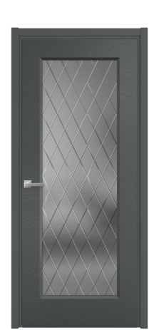 Дверь межкомнатная Plain 1 Цвет Пихтовый Brash Покрытие Эмаль брашированная  Наличник L 50 Цена 46415