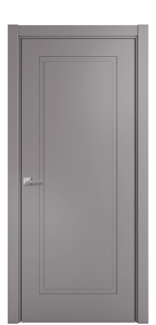 Дверь межкомнатная Plain 1 Цвет Ирис Покрытие Эмаль  Наличник L 75 Цена 28620