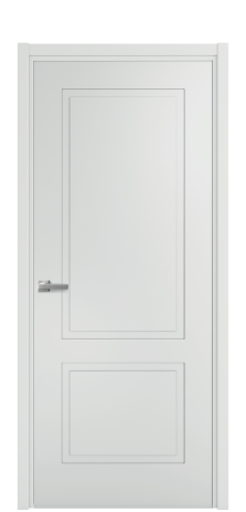 Дверь межкомнатная Plaine 2 Цвет Облачный Покрытие Эмаль  Наличник L 50 Цена 39475