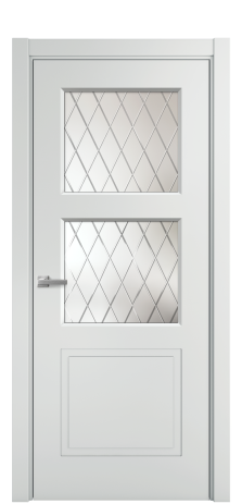 Дверь межкомнатная Plain 3 Цвет Облачный Покрытие Эмаль  Наличник L 75 Цена 37350