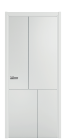 Дверь межкомнатная Линия 04 Цвет Облачный Покрытие Эмаль  Наличник L 50 Цена 39475