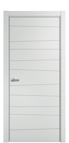Дверь межкомнатная Lingo 05 Цвет Облачный Покрытие Эмаль  Наличник L 75 Цена 35975
