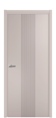 Дверь межкомнатная Mezzo 11 Цвет Пудра Покрытие Эмаль  Наличник L 50 Цена 42475