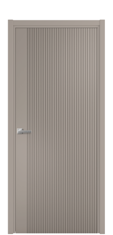 Дверь межкомнатная Mezzo 12 Цвет Какао Покрытие Эмаль  Наличник L 50 Цена 42475