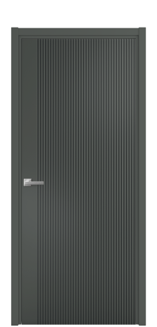 Дверь межкомнатная Mezzo 12 Цвет Коричневый Покрытие Эмаль  Наличник L 50 Цена 43818