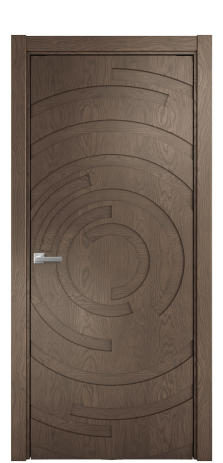 Дверь межкомнатная Капричио 02 Цвет Дуб Марракеш Покрытие Шпон натуральный  Наличник L 75 Цена 64550