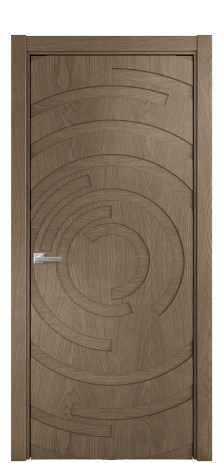 Дверь межкомнатная Capriccio 02 Цвет Дуб Мускат Покрытие Шпон натуральный  Наличник L 75 Цена 65800