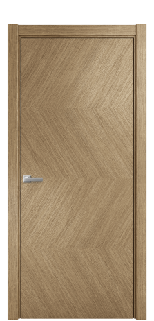 Дверь межкомнатная Юнит 01 Цвет Дуб Янтарь Покрытие Шпон масло  Наличник L 75 Цена 60675