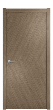 Дверь межкомнатная Unit 03 Цвет Дуб Кофе Покрытие Шпон масло  Наличник L 75 Цена 56675