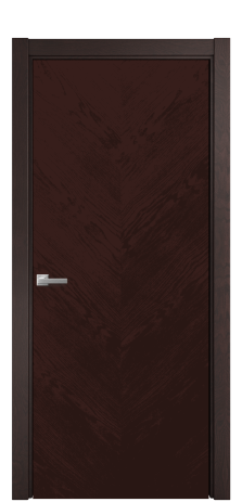 Дверь межкомнатная Unit 04 Цвет Мореный Дуб Покрытие Шпон натуральный  Наличник L 75 Цена 54050