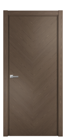 Дверь межкомнатная Unit 04 Цвет ESPRESSO 1604C Покрытие Шпон Fine Line  Наличник L 75 Цена 38079