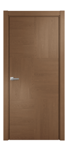 Дверь межкомнатная Unit 06 Цвет Дуб Темный Покрытие Шпон натуральный  Наличник L 75 Цена 58050