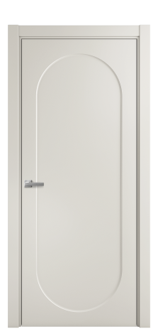 Дверь межкомнатная Anse 1 Цвет Дымчатый Покрытие Эмаль  Наличник L 75 Цена 47325