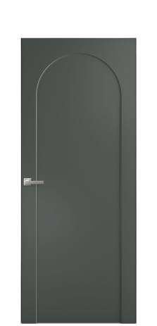 Дверь межкомнатная Anse 2 Цвет Пихтовый Покрытие Эмаль  Наличник Скрытый короб хром Цена 63053