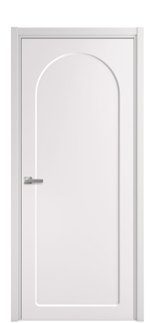 Дверь межкомнатная Ансе 3 Цвет Крем Покрытие Эмаль  Наличник L 50 Цена 44475