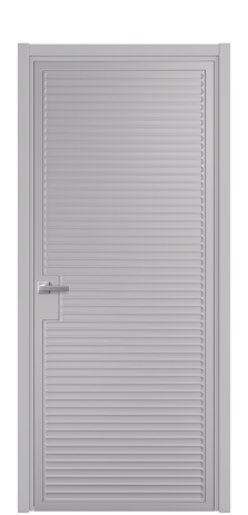 Дверь межкомнатная Спейс 01 Цвет Галечный Покрытие Эмаль  Наличник L 50 Цена 51168