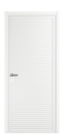 Дверь межкомнатная Space 01 Цвет Белый Покрытие Эмаль  Наличник L 50 Цена 52175