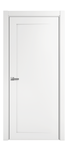 Дверь межкомнатная Podio 03 Цвет Белый Покрытие Эмаль  Наличник L 75 Цена 58745