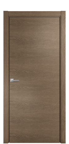 Дверь межкомнатная Porte 39-00 Цвет Дуб Мускат Покрытие Шпон натуральный горизонталь Наличник L 75 Цена 44550