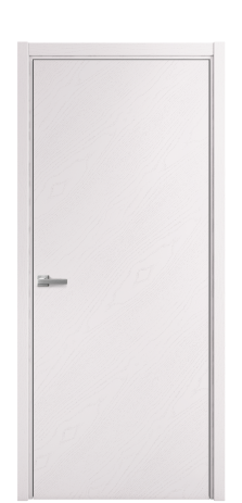 Дверь межкомнатная Porte 39-00 Цвет Ясень Крем Покрытие Шпон крашеный диагональ Наличник L 50 Цена 47963