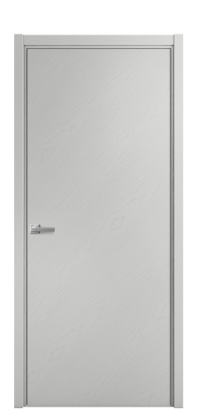 Дверь межкомнатная Porte 39-00 Цвет Ясень Телегрей Покрытие Шпон крашеный диагональ Наличник L 50 Цена 47963
