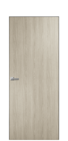 Дверь межкомнатная Porte 39-00 Цвет Maderaira oak sand Покрытие ПВХ WOOD NATURAL Наличник Скрытый короб хром Цена 34904