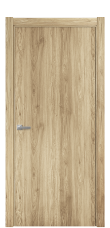 Дверь межкомнатная Porte 39-00 Цвет Орех NY светлый Покрытие ПВХ WOOD NATURAL Наличник L 75 Цена 18764