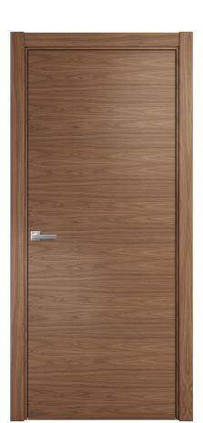 Дверь межкомнатная Porte 39-00 Цвет Американский Орех Покрытие Шпон натуральный горизонталь Наличник L 75 Цена 41990