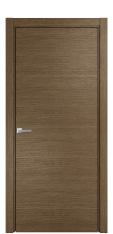 Дверь межкомнатная Porte 39-00 Цвет Дуб Шоколад Покрытие Шпон масло горизонталь Наличник L 75 Цена 40345