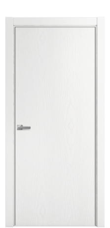 Дверь межкомнатная Porte 39-00 Цвет Ясень Белый Покрытие Шпон крашеный вертикаль Наличник L 75 Цена 35995