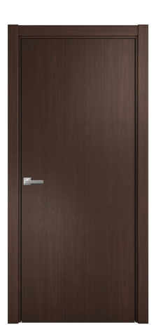 Дверь межкомнатная Porte 39-00 Цвет Каштановый Орех Покрытие Шпон натуральный вертикаль Наличник L 75 Цена 41990