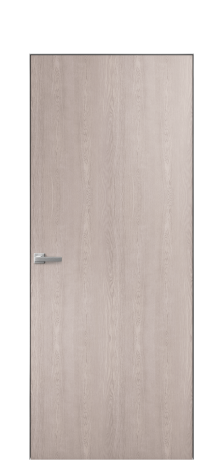 Дверь межкомнатная Porte 39-00 Цвет Дуб Имбирь Покрытие Шпон натуральный вертикаль Наличник Скрытый короб хром Цена 39700