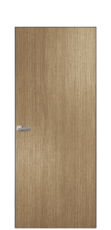 Дверь межкомнатная Porte 39-00 Цвет Ясень Телегрей Покрытие Шпон крашеный диагональ Наличник L 75 Цена 43688